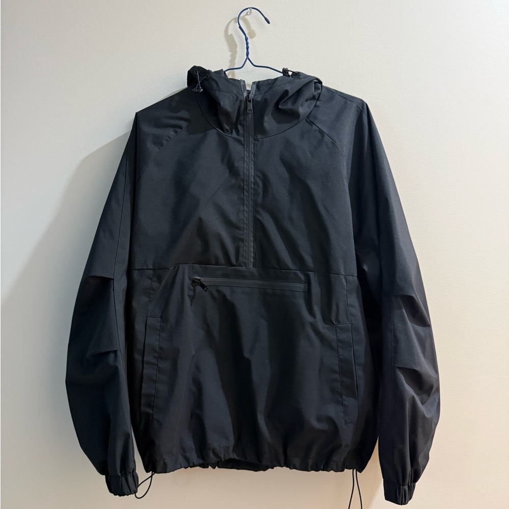 Men's Black Hooded Jacket